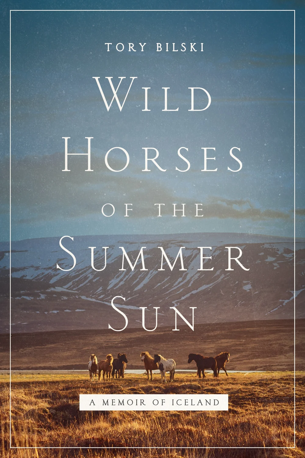 Wild Horses of the Summer Sun, a memoir of Iceland by Tory Bilski — book cover